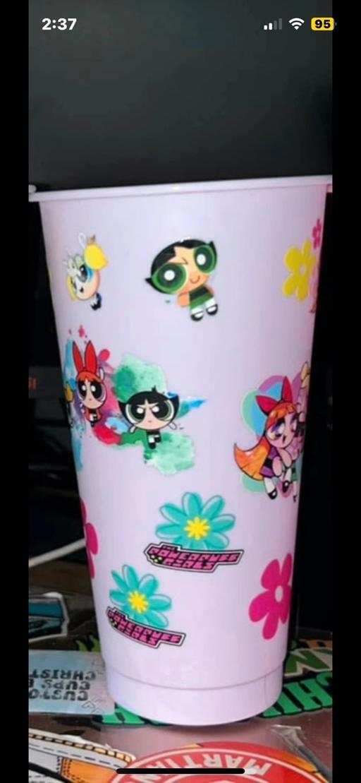 Buy & Sell North Yorkshire Middlesbrough - Photos for Powerpuff girls purple cold cup