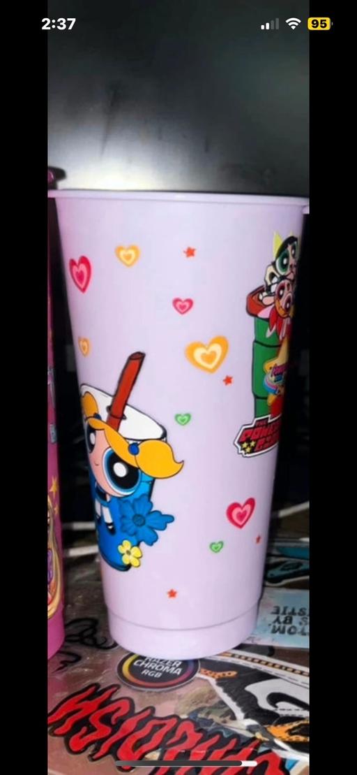 Buy & Sell North Yorkshire Middlesbrough - Photos for Powerpuff girls purple cold cup