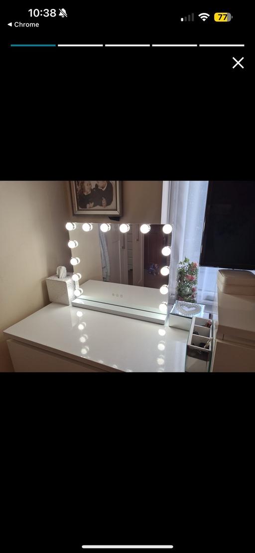 Buy & Sell Flintshire - Wales Saltney Ferry - Flintshire - Photos for Dripex Hollywood vanity mirror