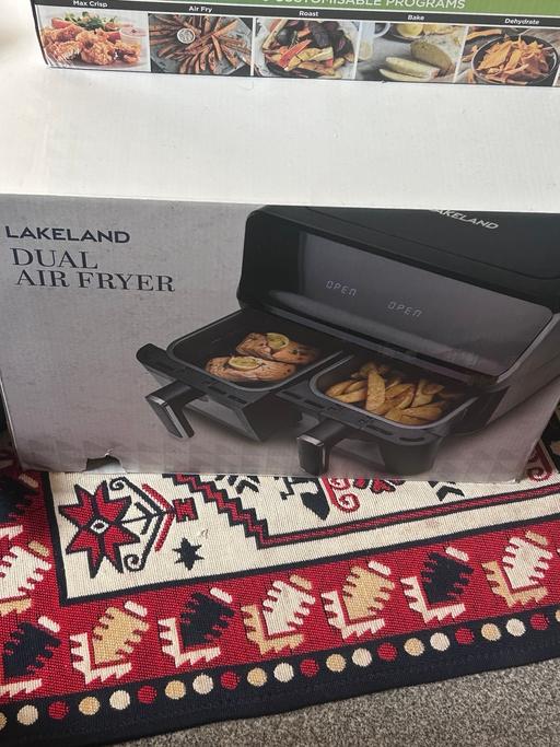 Buy & Sell West Midlands Birmingham - Photos for Lakeland dual basket air fryer (sealed)