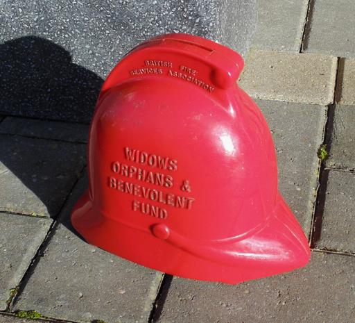 Buy & Sell West Midlands Sandwell - Photos for (#1475) firemans helmet widows charity box