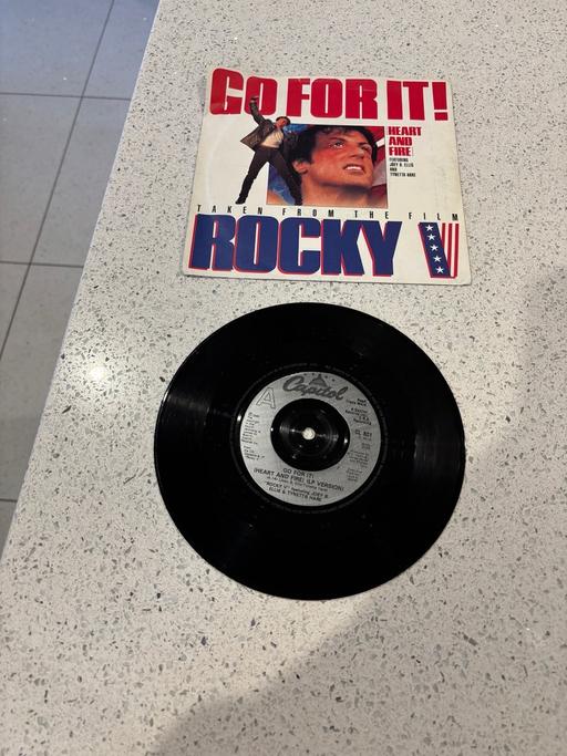 Buy & Sell Wiltshire Swindon - Photos for Rocky V go for it 7 inch vinyl