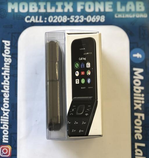 Buy & Sell East London Highams Park - East London - Photos for New Nokia 2720 Black Dual Sim Flip Phone 2G