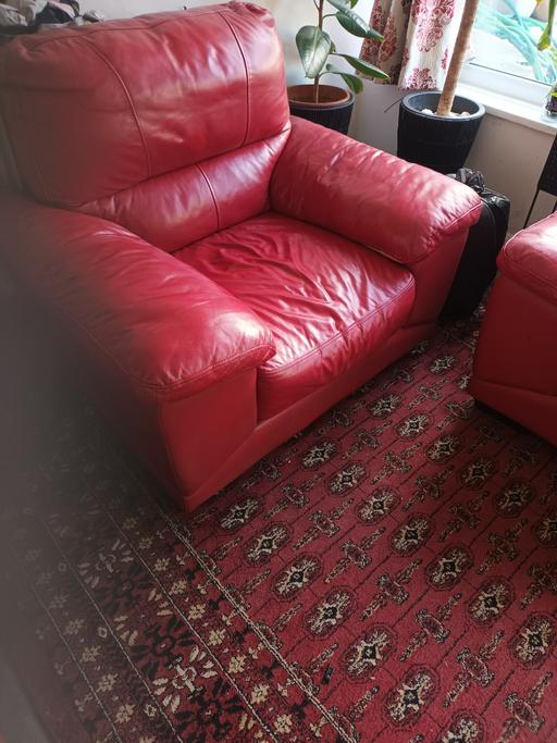 Buy & Sell Barking and Dagenham Dagenham - Barking and Dagenham - Photos for 2 burgundy sofa seats