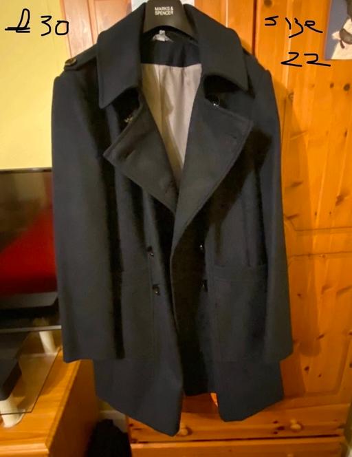 Buy & Sell South West London Kingston upon Thames - Photos for New M&S Size 22. Black Ladies coat