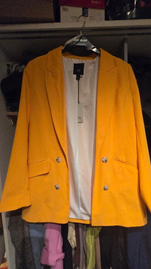 Buy & Sell West London Hillingdon - Photos for River Island Orange Blazer size 10