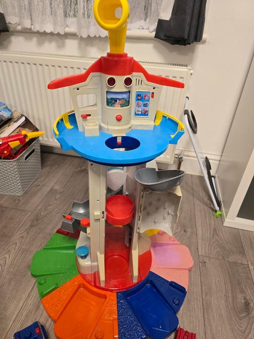 Buy & Sell South East London Croydon - Photos for Paw Patrol lookout tower with cars toys