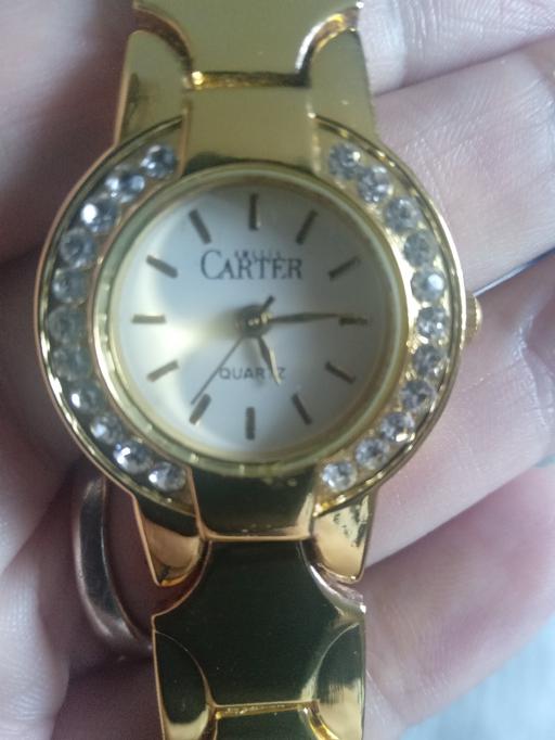 Buy & Sell Gloucestershire Tewkesbury - Photos for Gold tone Amelia Carter Ladies Quartz Watch