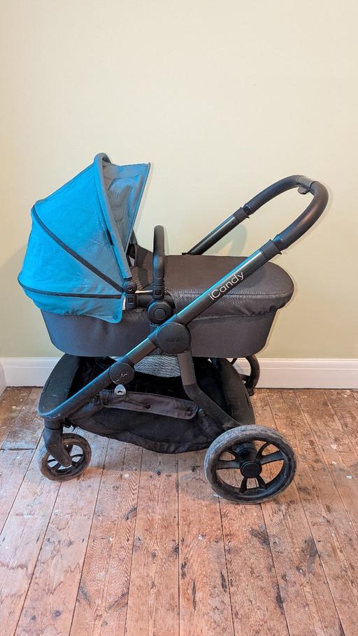 Buy & Sell Surrey Epsom and Ewell - Photos for iCandy Orange Pram with bassinet