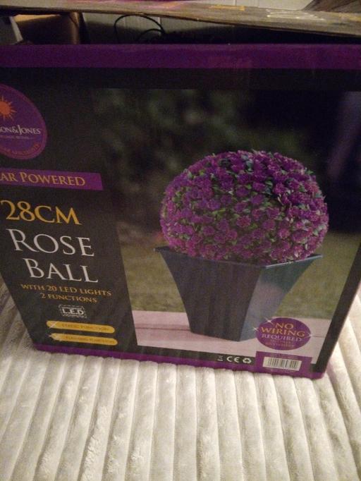 Buy & Sell Derbyshire Amber Valley - Photos for unused ,rose ball