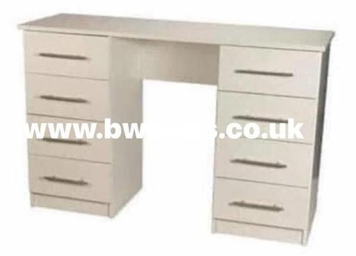 Buy & Sell South Yorkshire Rotherham - Photos for NOVA WHITE 8 DRAWER DESK