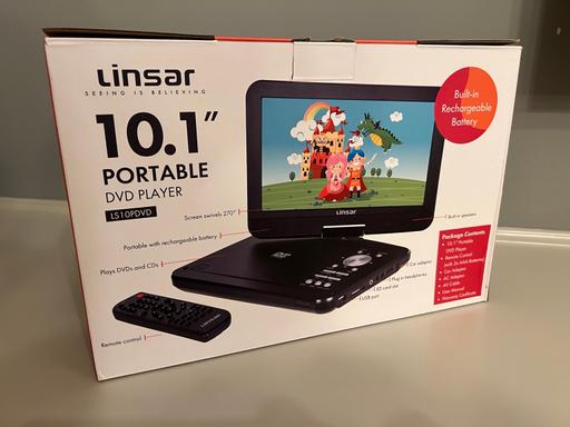 Buy & Sell Surrey Epsom and Ewell - Photos for Linsar region free 10.1” portable dvd player