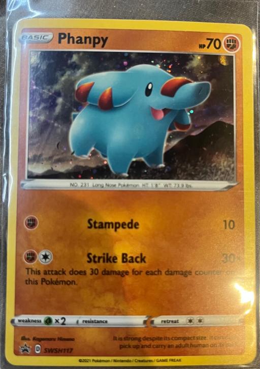 Buy & Sell Hertfordshire North Hertfordshire - Photos for Pokemon card - Phanpy SWSH117