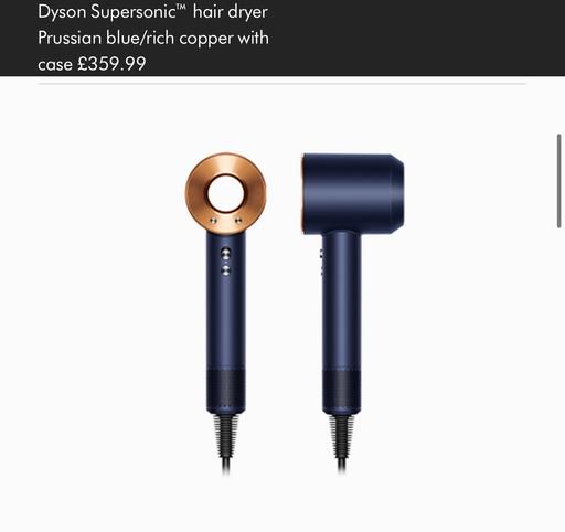 Buy & Sell East London Redbridge - East London - Photos for Dyson supersonic dryer Brussian Blue/Copper