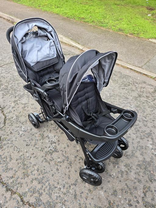 Buy & Sell East London Goodmayes - East London - Photos for GRACO Stadium Duo Tandem Pushchair Buggy Pram