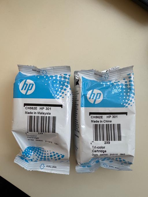 Buy & Sell East London Havering - Photos for Tie colour HP ink for 301 compatible printer