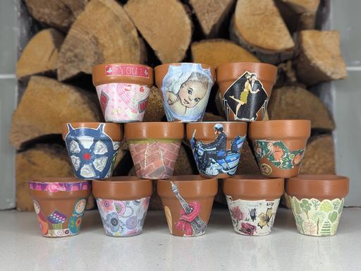 Buy & Sell Newport - Wales Newport - NP19 - Photos for hand crafted terracotta plant pots (mini)