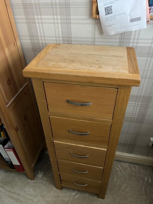 Buy & Sell West Midlands Coventry - Photos for 5 drawer chest narrow