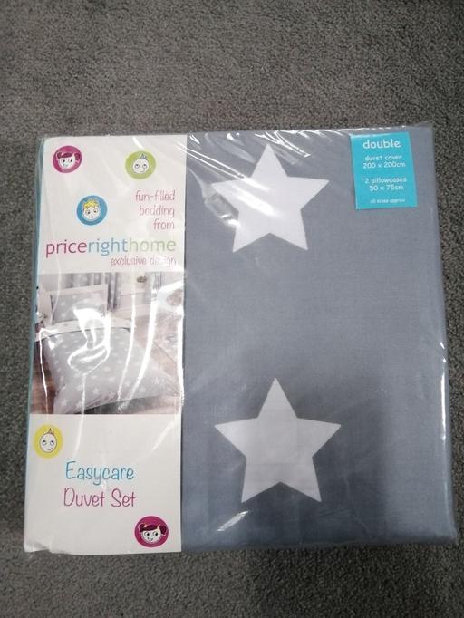 Buy & Sell West Midlands Walsall - Photos for BNIP grey double duvet set