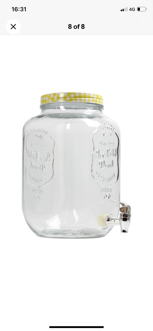 Buy & Sell East London Creekmouth - East London - Photos for Drinks Dispenser Jar with Tap 8 Litre