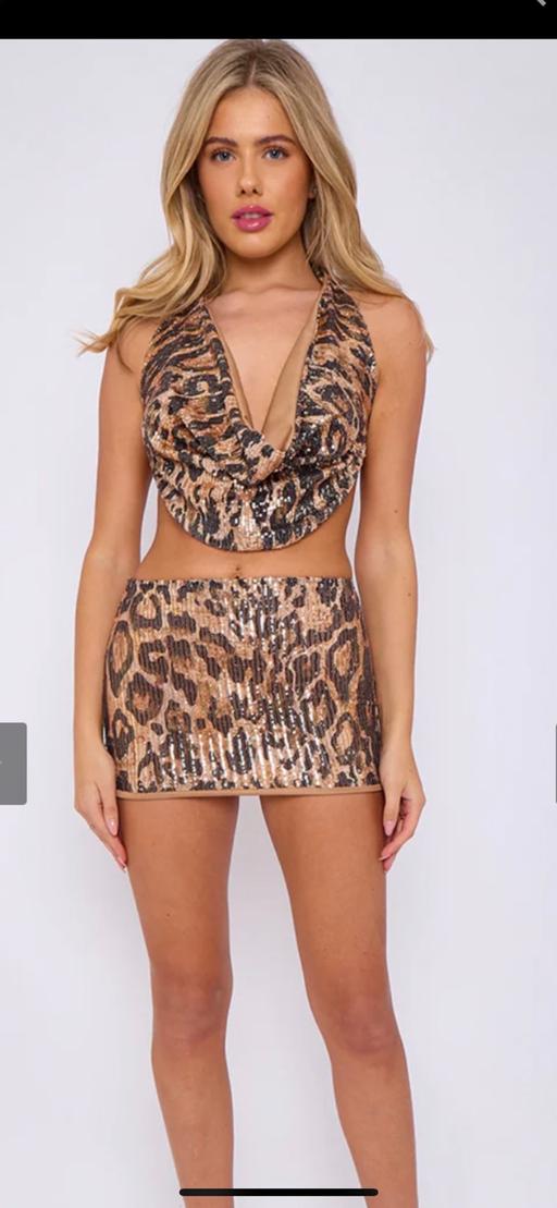 Buy & Sell West Yorkshire Kirklees - Photos for Sequin leopard print co ord set