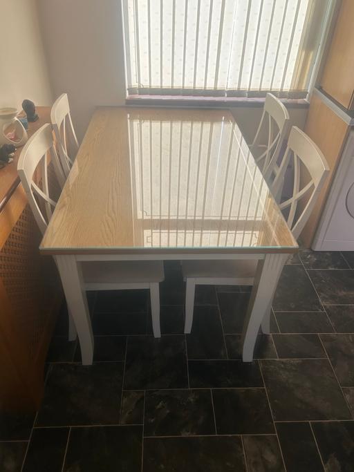 Buy & Sell West Midlands Birmingham - Photos for Table with 4 chairs f