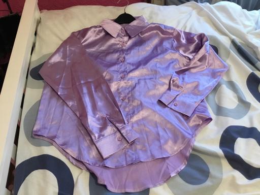 Buy & Sell West Midlands Sandwell - Photos for As new LadiesSilky Feel Blouse/Shirt Size M