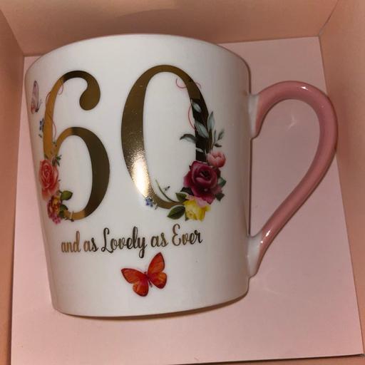 Buy & Sell Barking and Dagenham Dagenham - Barking and Dagenham - Photos for 60th birthday pink cup gift