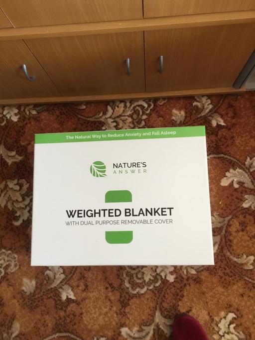 Buy & Sell Buckinghamshire Chesham - Buckinghamshire - Photos for Brand New 9kg blue weighted blanket