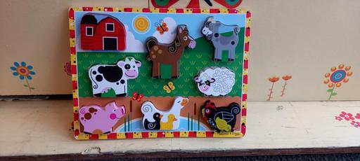 Buy & Sell Essex Southend-on-Sea - Photos for Melissa and Doug chunky wooden farm puzzle