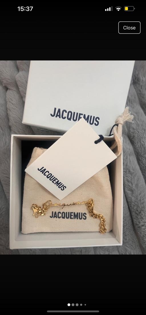 Buy & Sell Kent Medway - Kent - Photos for Jacquemus gold bracelet brand new 20cm