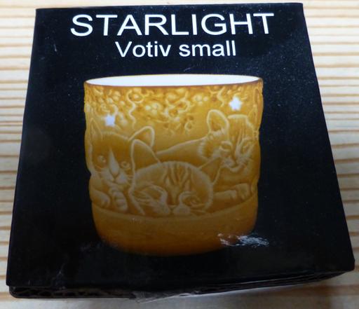 Buy & Sell Devon Plymouth - Photos for Starlight Cat Votive/Tealight holder