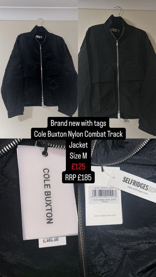 Buy & Sell South West London Wandsworth Road - South West London - Photos for MENS COLE BUXTON NYLON TRACK JACKET