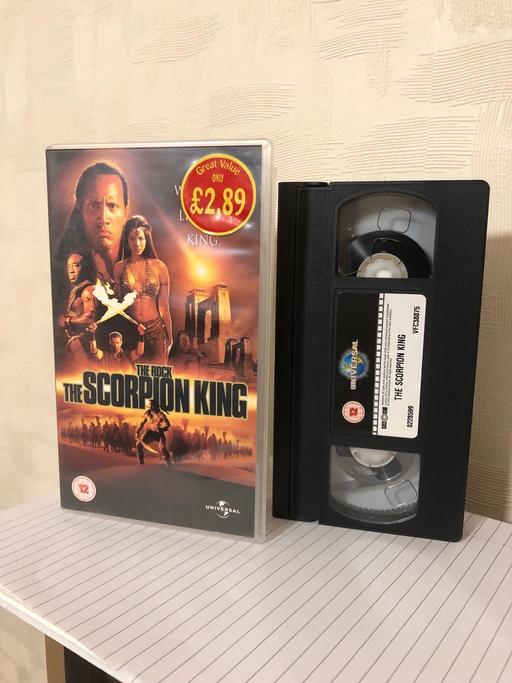 Buy & Sell Lancashire South Ribble - Photos for The Scorpion King - VHS Tape