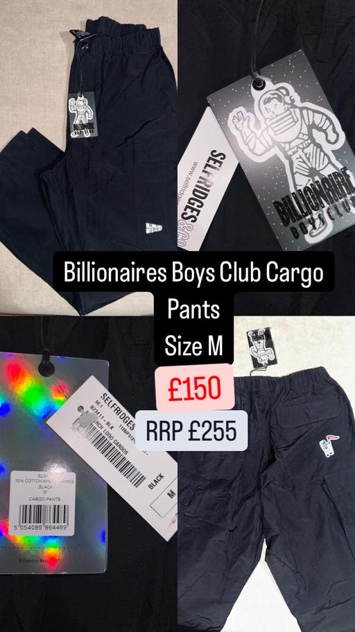 Buy & Sell South West London Wandsworth Road - South West London - Photos for MENS BILLIONAIRE BOYS CLUB CARGO PANTS