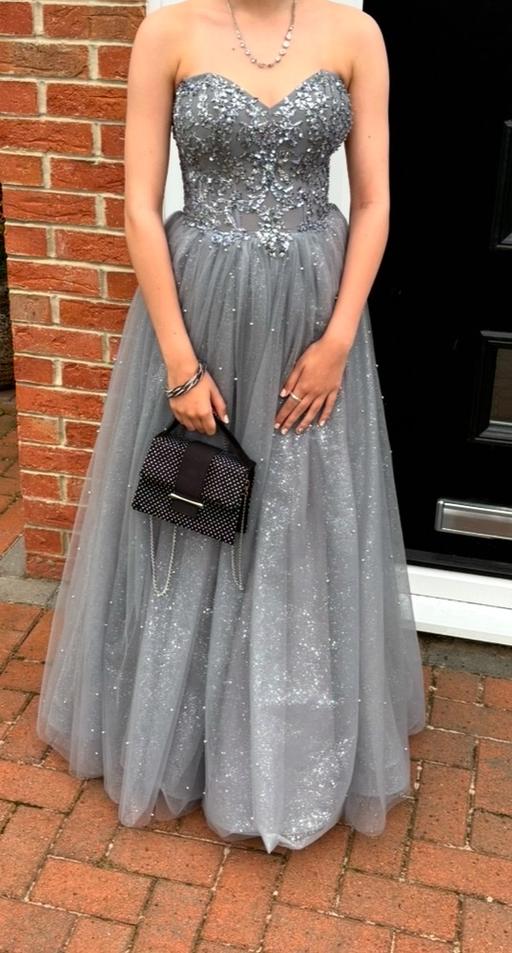 Buy & Sell Tyne and Wear North Tyneside - Photos for Prom Dress silver size 6