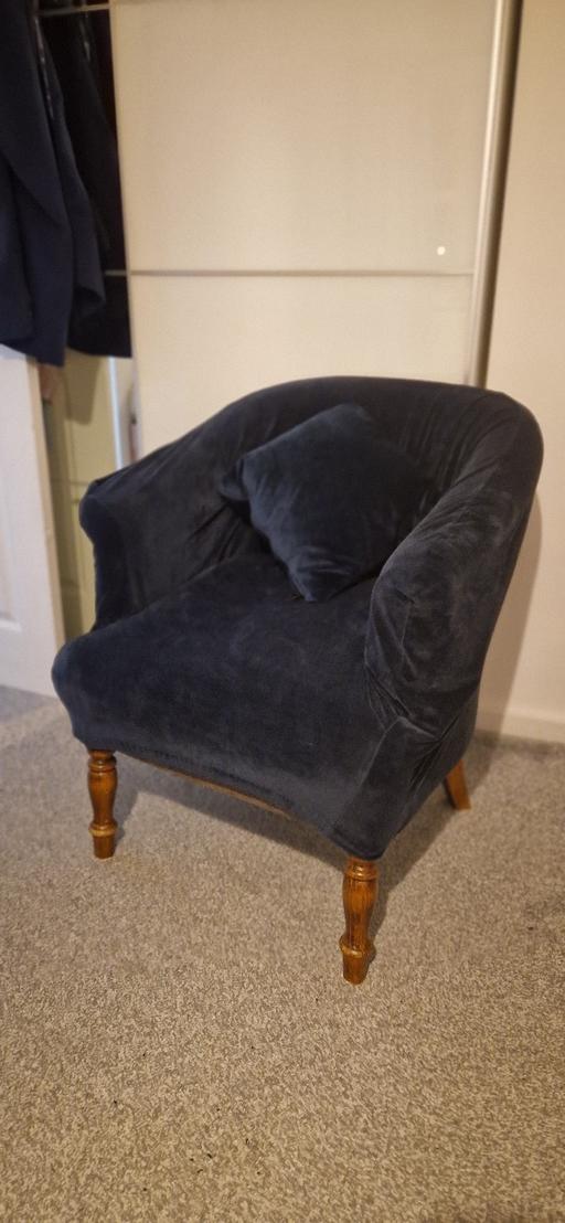 Buy & Sell West Midlands Coventry - Photos for Armchair & velvet cover 💙 