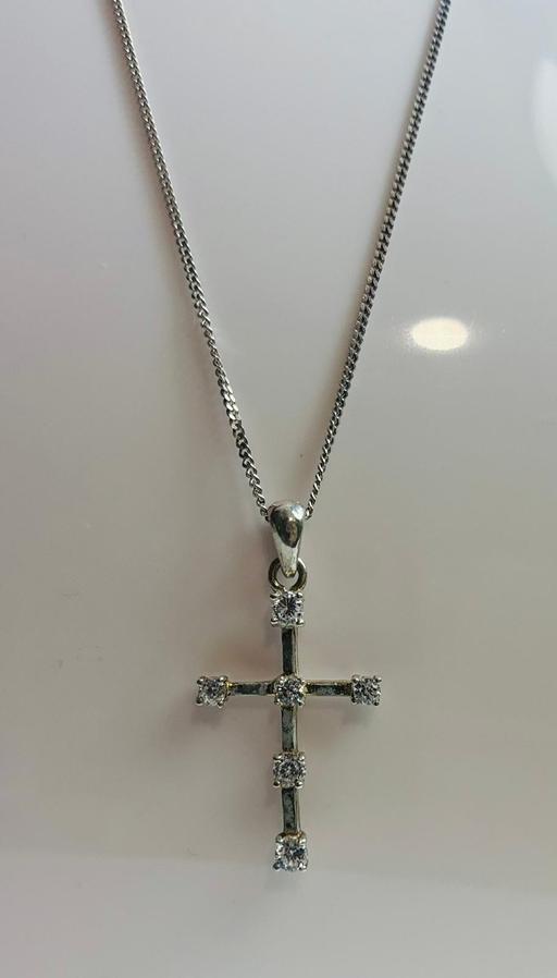 Buy & Sell Merseyside Liverpool - Photos for crystal cross 925 silver pendant and necklace