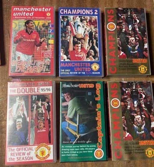 Buy & Sell Greater Manchester Manchester - Photos for Manchester United VHS Bundle X6