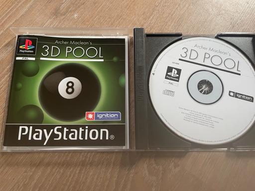 Buy & Sell Greater Manchester Manchester - Photos for 3D Pool PS1 (COMPLETE INC MANUAL)