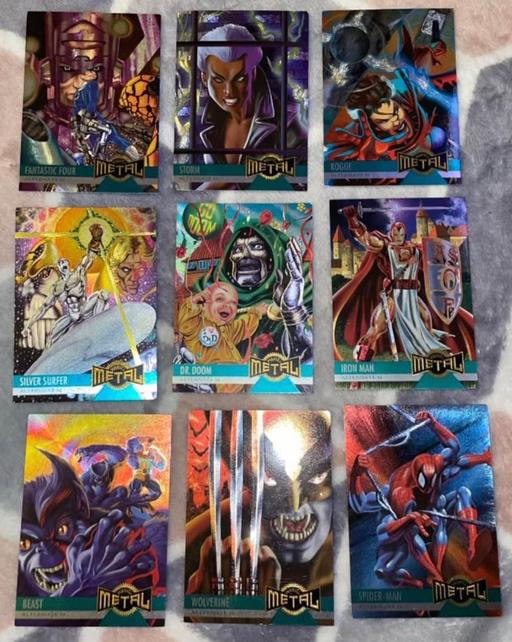 Buy & Sell Greater Manchester Manchester - Photos for 1995 marvel metal collectable cards