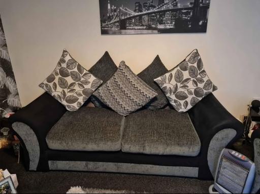 Buy & Sell West Midlands Sandwell - Photos for grey 3 and 2 seater sofa