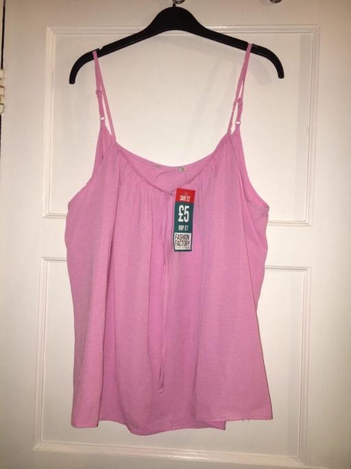 Buy & Sell Warwickshire North Warwickshire - Photos for Pink Cami Top ~ Size 16