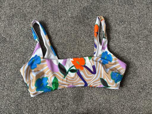 Buy & Sell South Yorkshire Rotherham - Photos for ASOS Design swirl print bikini top size 38G