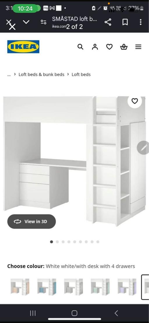 Buy & Sell West Midlands Birmingham - Photos for ikea loft bed