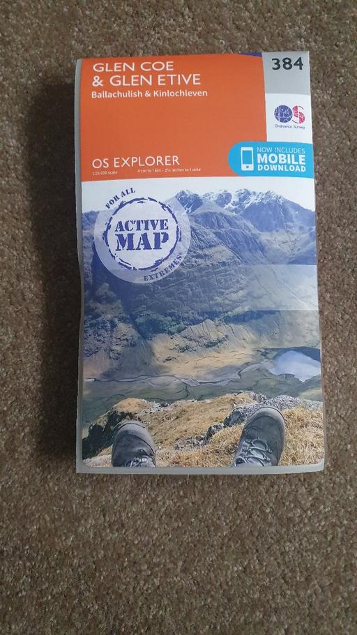 Buy & Sell Greater Manchester Manchester - Photos for OS Exploorer Active Glen Coe & Glen Etive Map