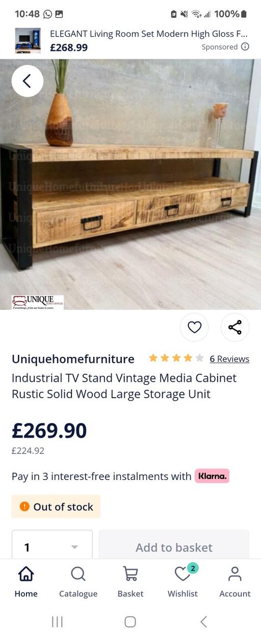 Buy & Sell Nottinghamshire Bassetlaw - Photos for TV Stand