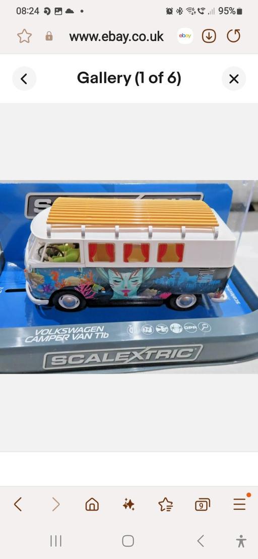 Buy & Sell Somerset Staplegrove - Somerset - Photos for Scalextric Volkswagen camper. Atlantis. Mint