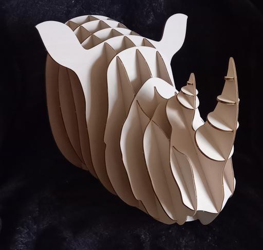 Buy & Sell Worcestershire Redditch - Photos for wooden 3d rhino head