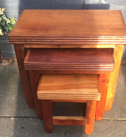 Buy & Sell West Midlands Birmingham - Photos for SOLID WOOD NEXT OF TABLES